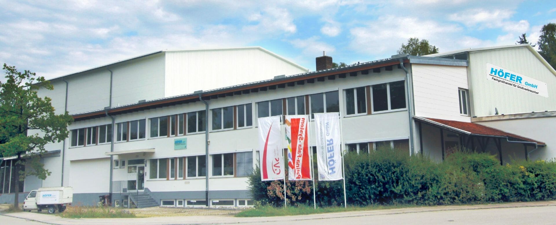 Betriebsgebäude der Höfer GmbH in Hohenbrunn bei München