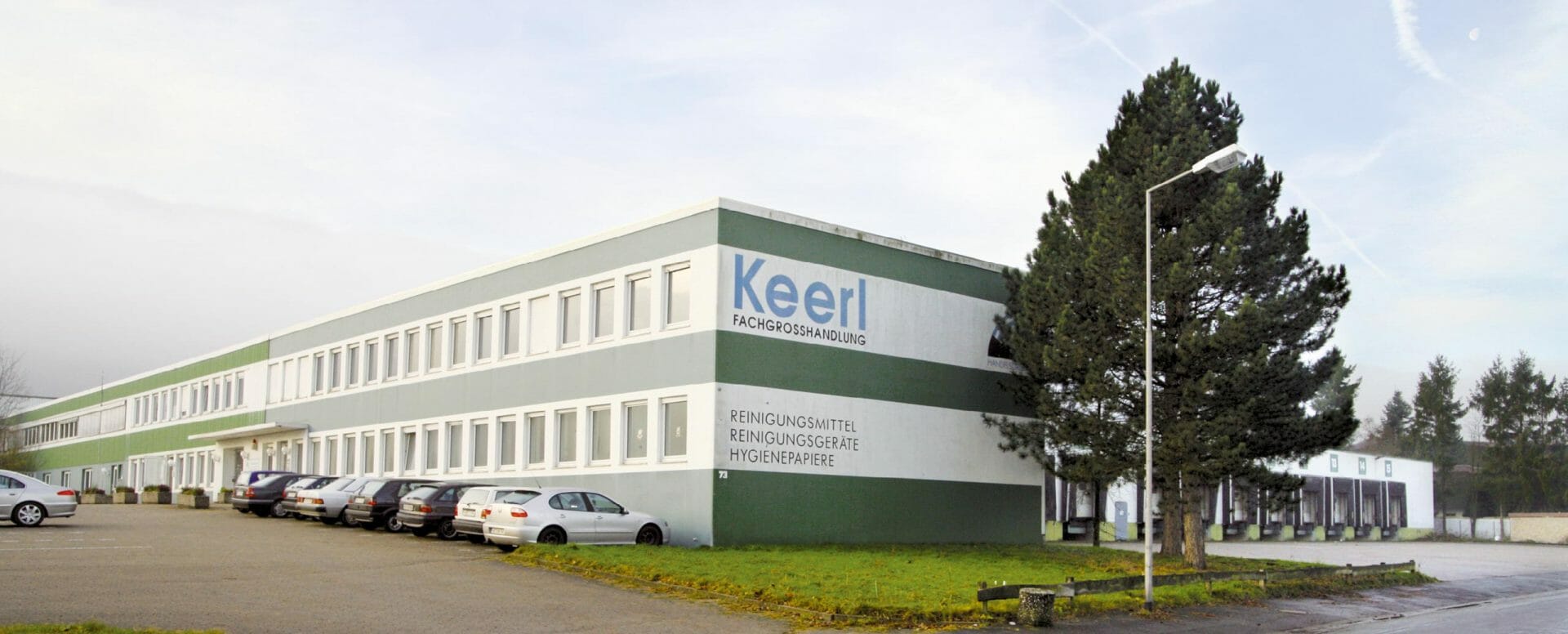 Betriebsanlage der Keerl-Zentrale in Minden